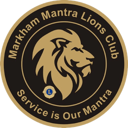 Markham Mantra Lions Club logo